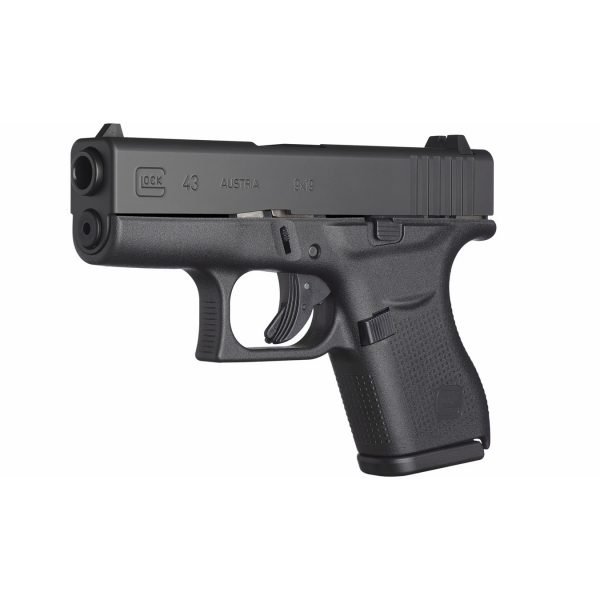 Glock G43 Subcompact - 9x19mm - 6+1 Kapasite - 3.41" (86,5 mm) namlu - 510 gr (boş) - Uzunluk: 6.26" | 159 mm - Küçük kasa savunma silahı -2-