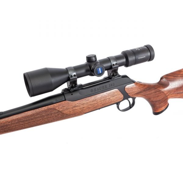 Sauer 202 Goiserer Bolt Action 9.3x62 mm - Bolt Action - 3+1 Kapasite - 20" (51 cm) namlu - 2.8 kg - 102 cm uzunluk - Zeiss Diavari 2.5-10x50 * Illuminated -3-