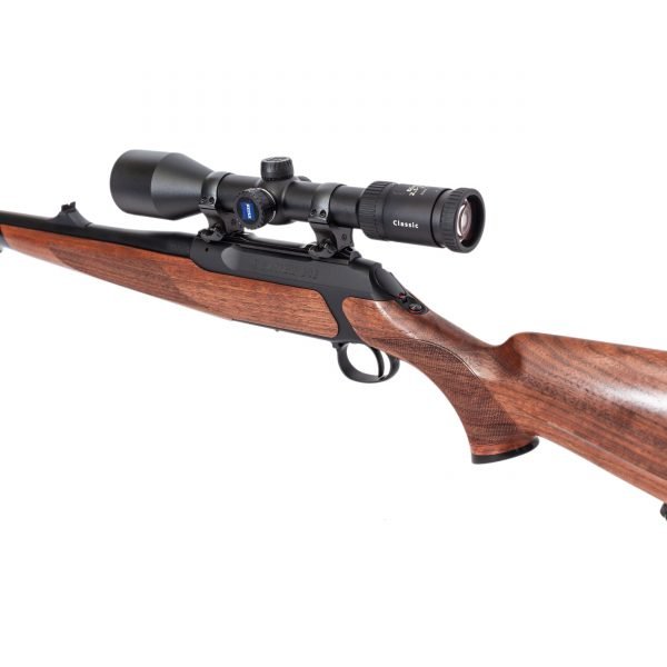 Sauer 202 Goiserer Bolt Action 9.3x62 mm - Bolt Action - 3+1 Kapasite - 20" (51 cm) namlu - 2.8 kg - 102 cm uzunluk - Zeiss Diavari 2.5-10x50 * Illuminated -4-