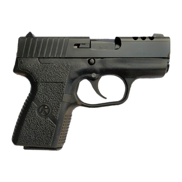 Kahr Arms PM9 Compact - 9x19mm - 6+1 Kapasite (7+1 opsiyonel) - 3" (76.2 mm) namlu - 627 gr (boş) - 5.3" (135 mm) Uzunluk - 0.94" (24 mm) Genişlik -1-